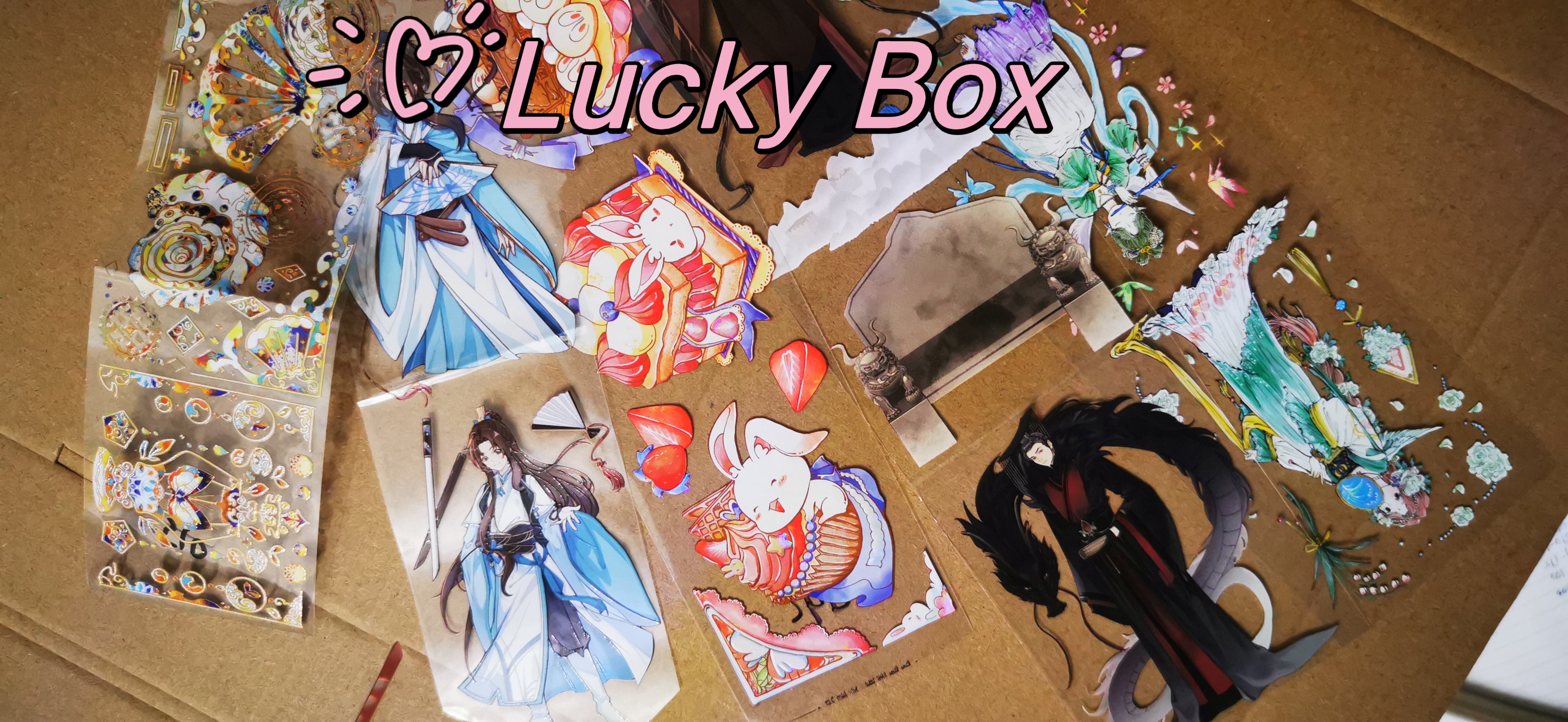 Mystery Box Sticker Mystery Box (Random Sticker&Tape) – Trash Art shop